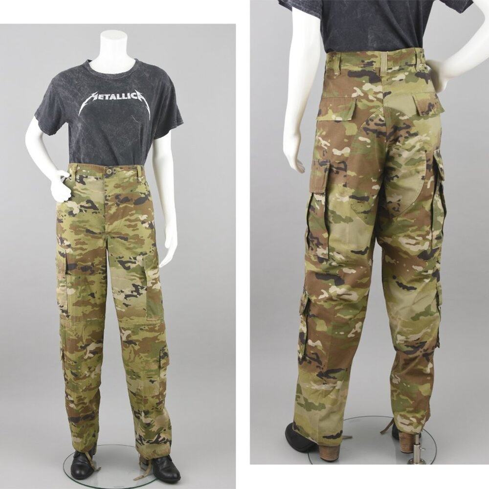 Y2K US Army Desert Camo Cargo Pants Men's Medium Regular